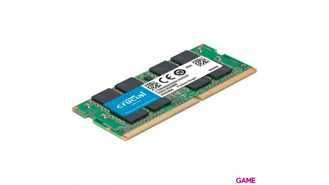 Crucial CT32G4SFD832A 32GB 1x32GB DDR4 3200 MHz - SODIMM - Memoria RAM-2