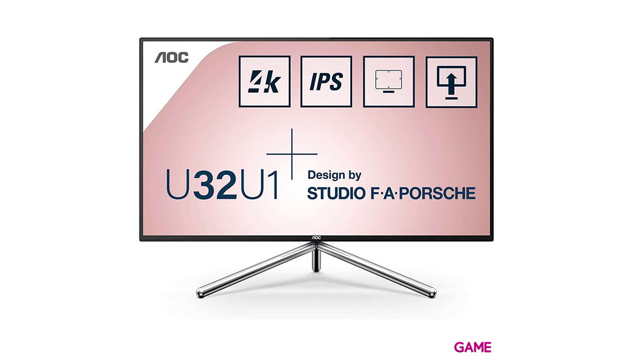 AOC Style-line U32U1 31,5´´ - LED - 4K UHD - Monitor-0
