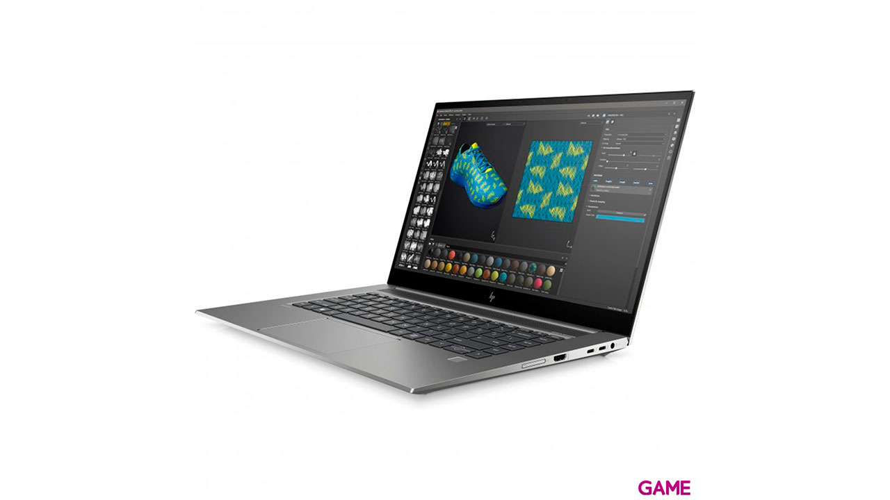 HP ZBook Studio G7 Portátil Plata 39,6 cm (15.6