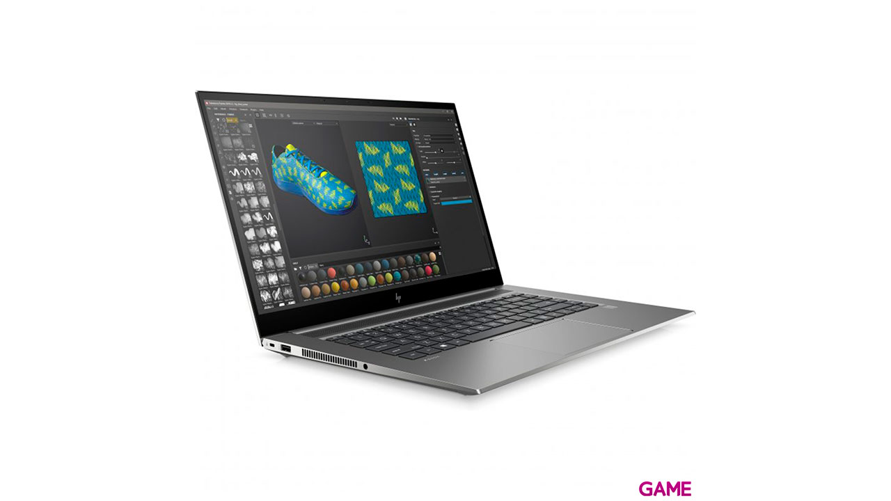 HP ZBook Studio G7 Portátil Plata 39,6 cm (15.6