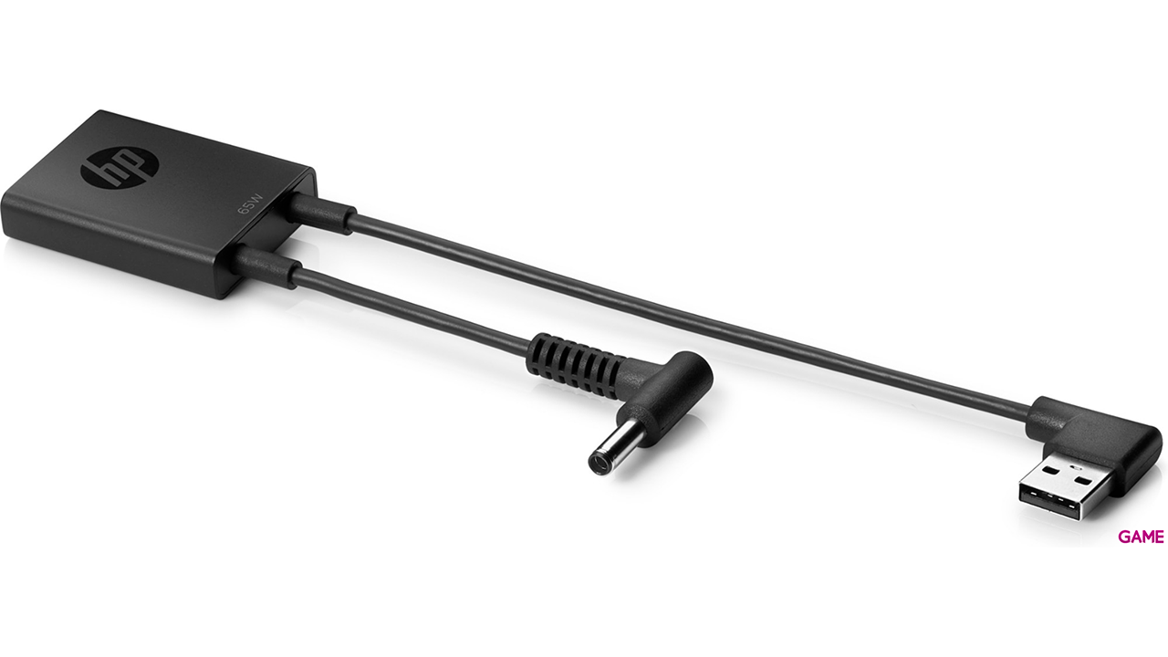HP 4.5 mm and USB-C Dock Adapter G2 Alámbrico USB 3.2 Gen 1 (3.1 Gen 1) Type-A Negro-0