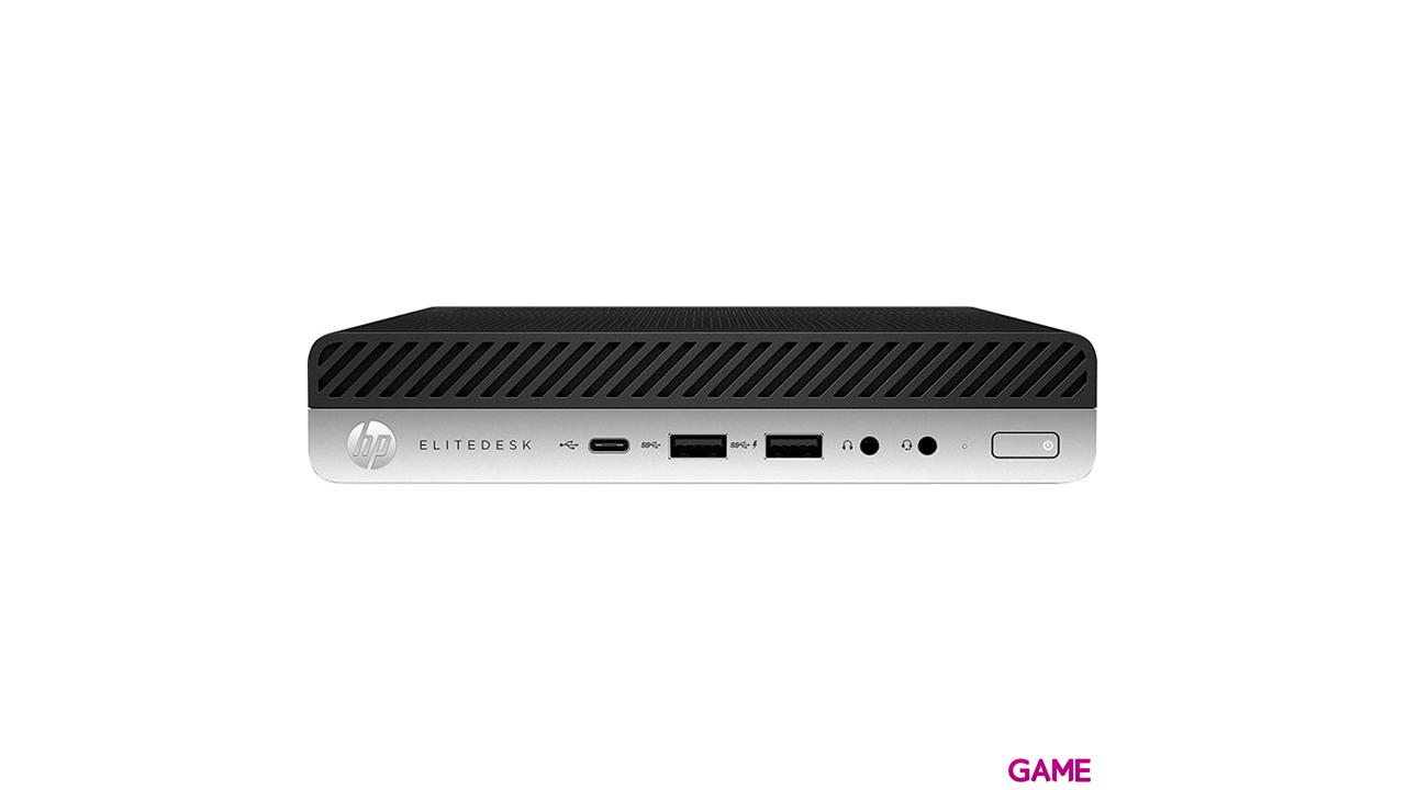 HP EliteDesk Ordinateur à faible encombrement 705 G5 AMD Ryzen 5 PRO 3400G 8GB DDR4-SDRAM 256GB SSD SFF Negro, Plata PC Windo-0