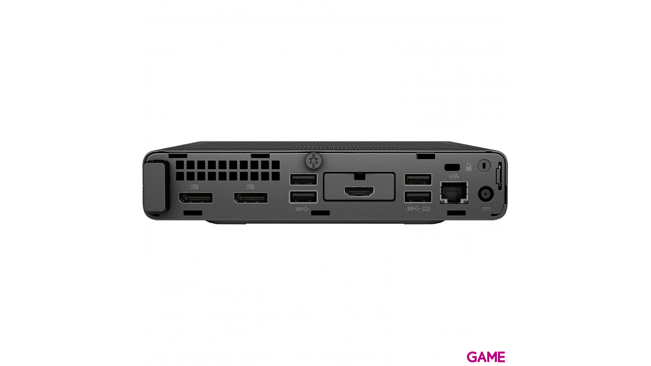 HP EliteDesk Ordinateur à faible encombrement 705 G5 AMD Ryzen 5 PRO 3400G 8GB DDR4-SDRAM 256GB SSD SFF Negro, Plata PC Windo-3