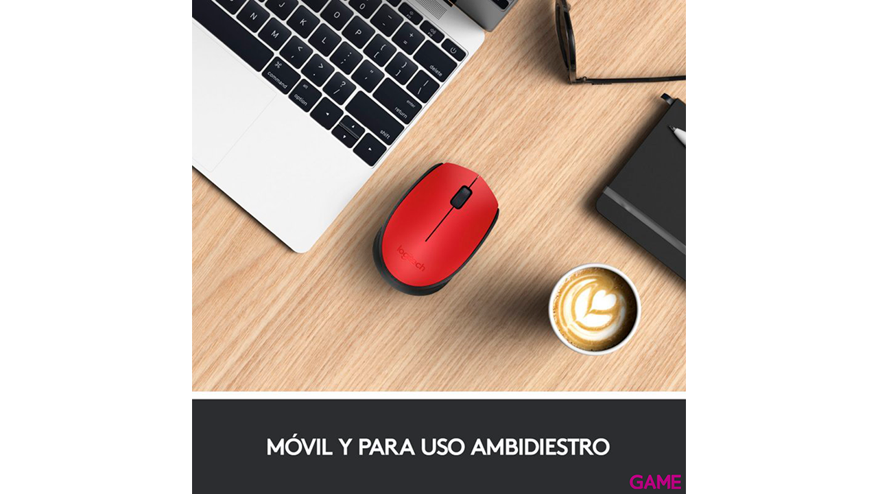 Logitech M171 Inalámbrico Óptico 1000 DPI - Raton-4