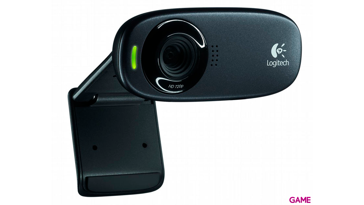 Logitech C310 5MP 1280 x 720 Pixeles USB Negro - Webcam-0