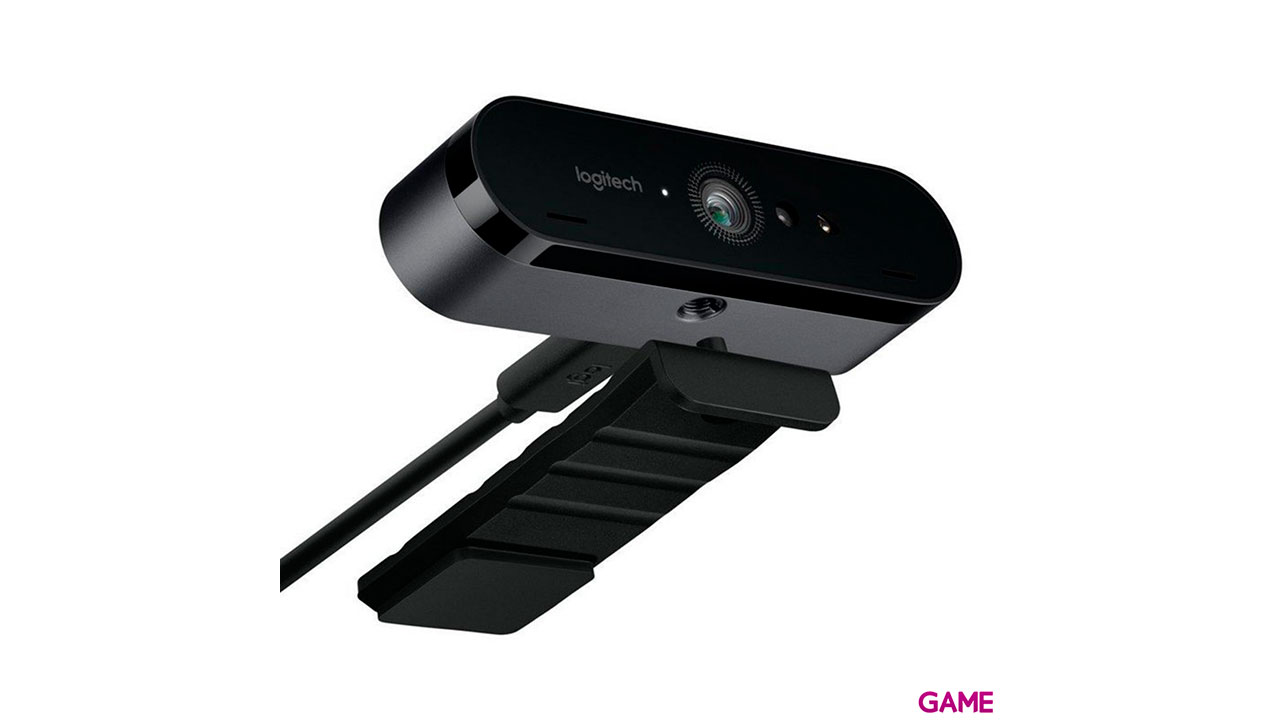 Logitech Brio 4096 x 2160 Pixeles USB 3.2 Gen 1 Negro - Webcam-1