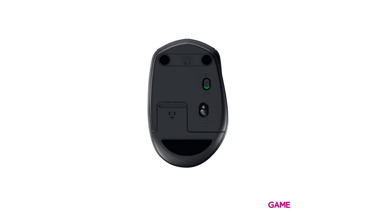 Logitech M590 ratón mano derecha RF inalámbrica + Bluetooth Óptico 1000 DPI-2