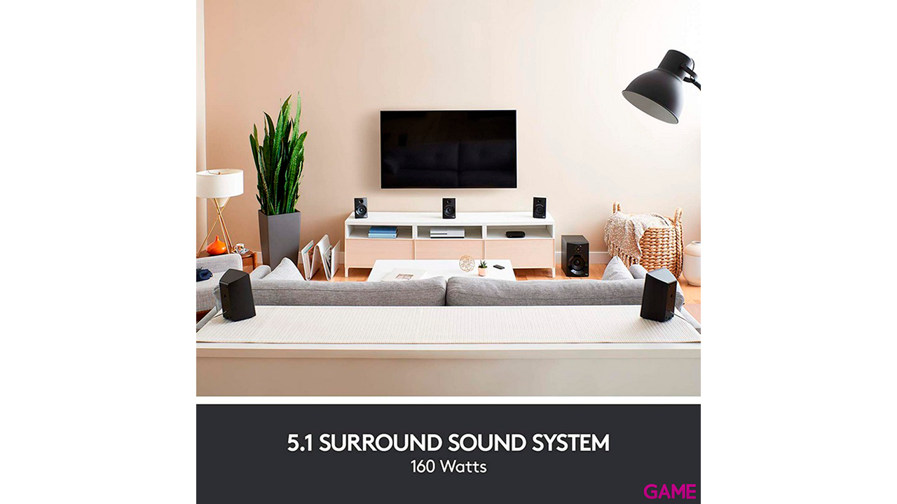 Logitech Z607 Bluetooth- 5.1 - 80 W Negro - Altavoces-1