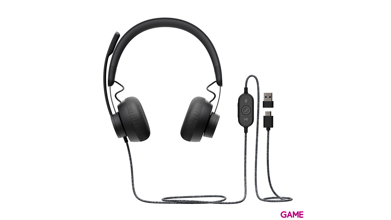 Logitech MS Teams Zone Wired Headset-2