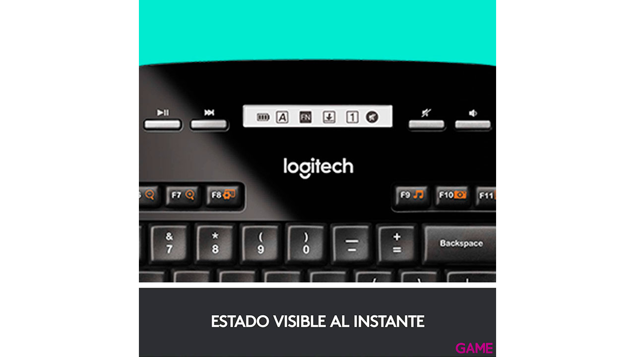 Logitech MK710 teclado RF inalámbrico QWERTZ Alemán Negro-6