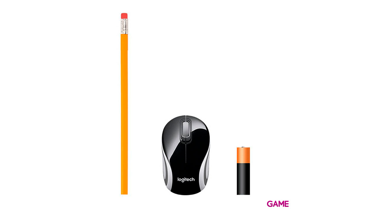 Logitech Mini M187 Inalámbrico Negro - Raton-2