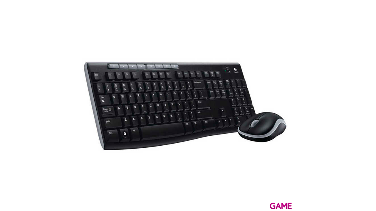 Logitech MK270 teclado RF inalámbrico QWERTZ Alemán Negro - Combo-2