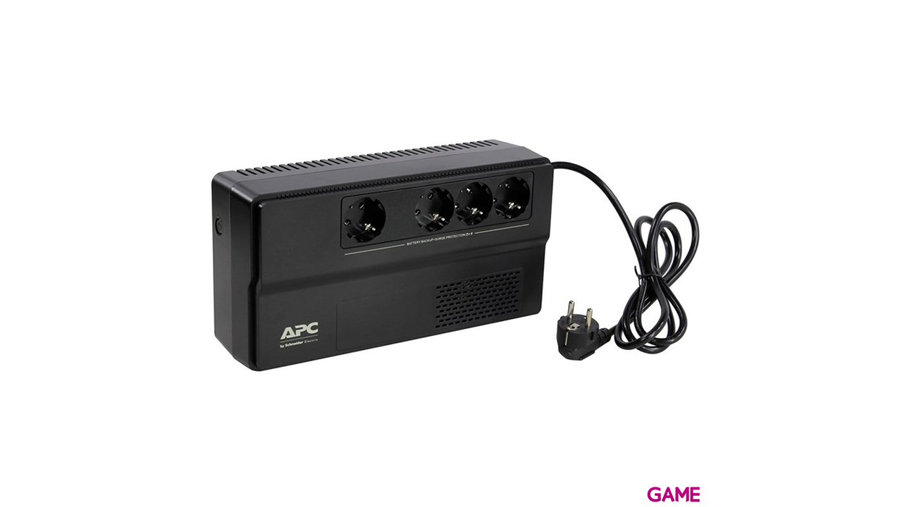 APC BV500I-GR sistema de alimentación ininterrumpida (UPS) Línea interactiva 500 VA 300 W 4 salidas AC-2