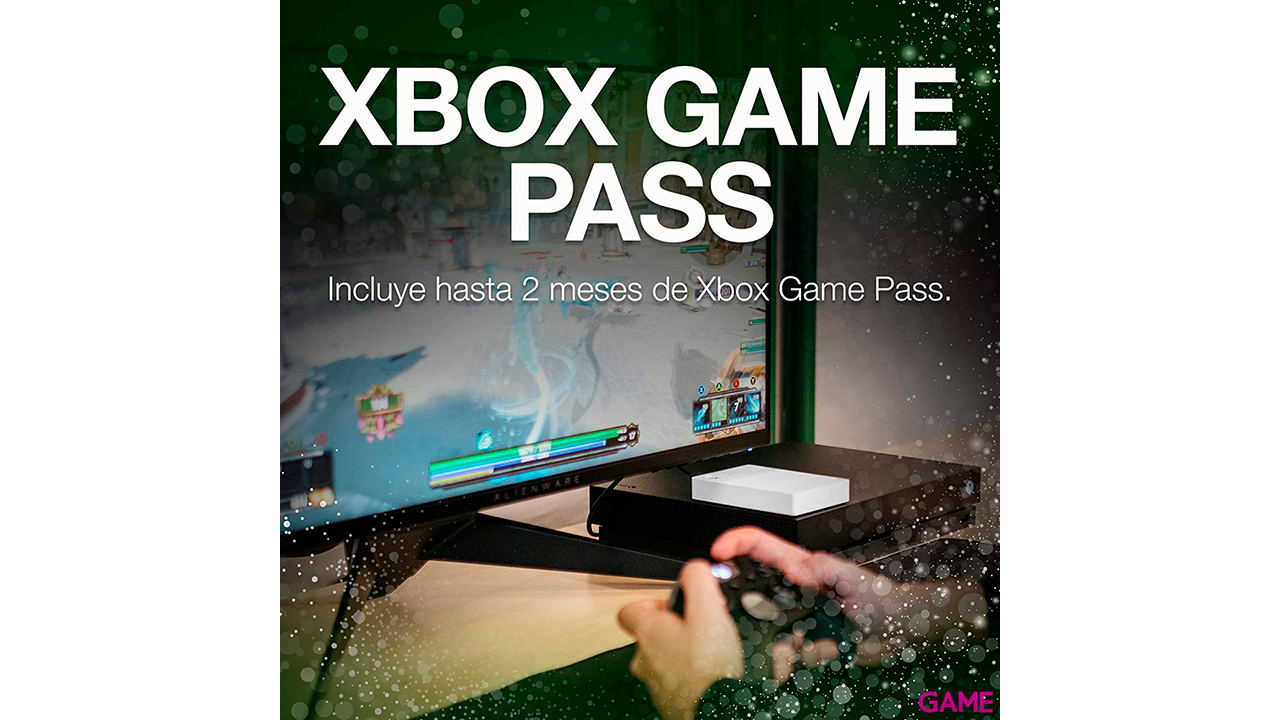 Seagate Game Drive 4TB Xbox Blanco - Disco Duro Externo-0