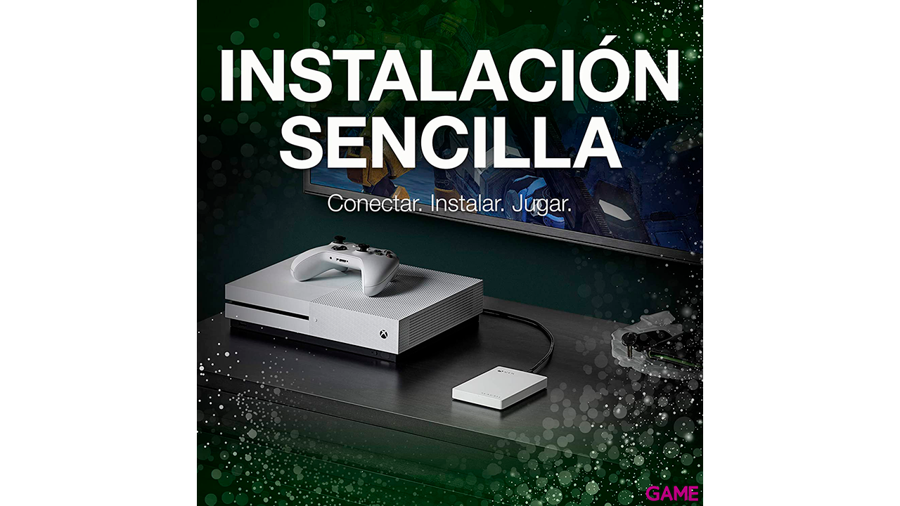 Seagate Game Drive 4TB Xbox Blanco - Disco Duro Externo-3