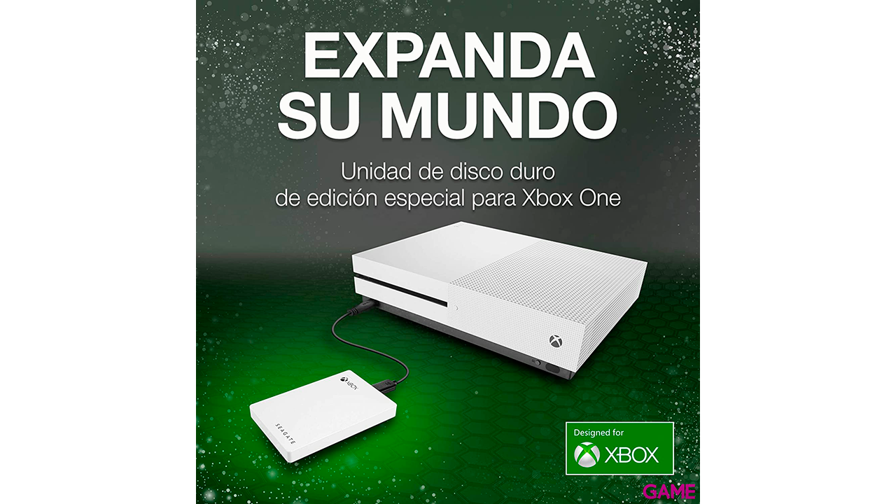 Seagate Game Drive 4TB Xbox Blanco - Disco Duro Externo-4