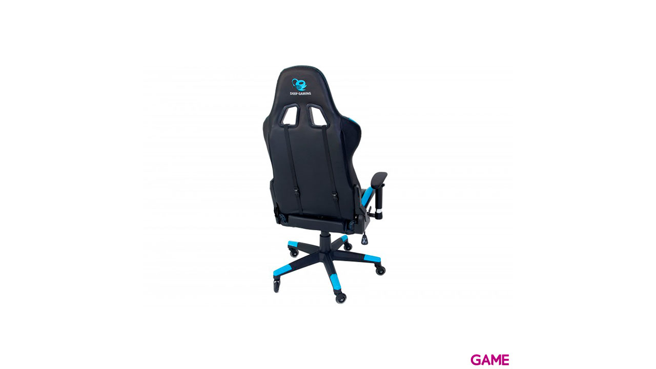 CoolBox Deep Command Negro Azul - Silla Gamimg-1