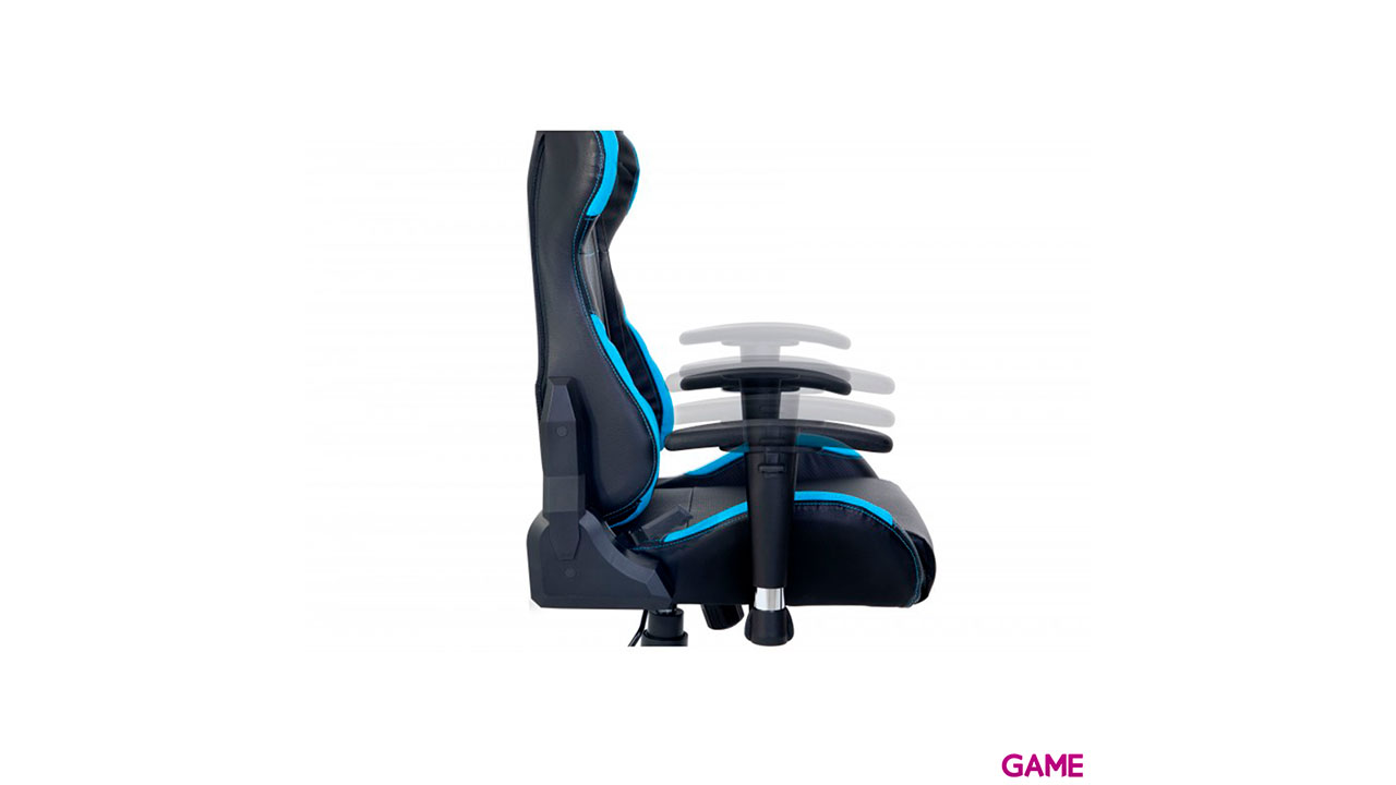 CoolBox Deep Command Negro Azul - Silla Gamimg-5