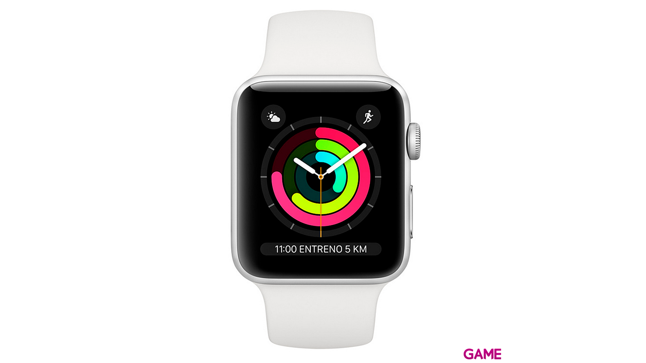 Apple Watch Series 3 OLED 42 mm GPS Plata - Reloj Inteligente-1
