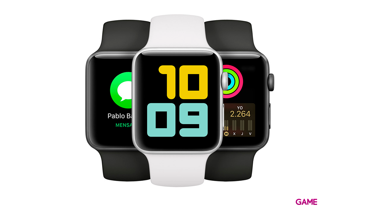 Apple Watch Series 3 OLED 42 mm GPS Gris - Reloj Inteligente-1