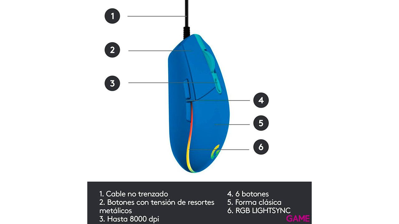 G203 LIGHTSYNC GAMING MOUSE-5
