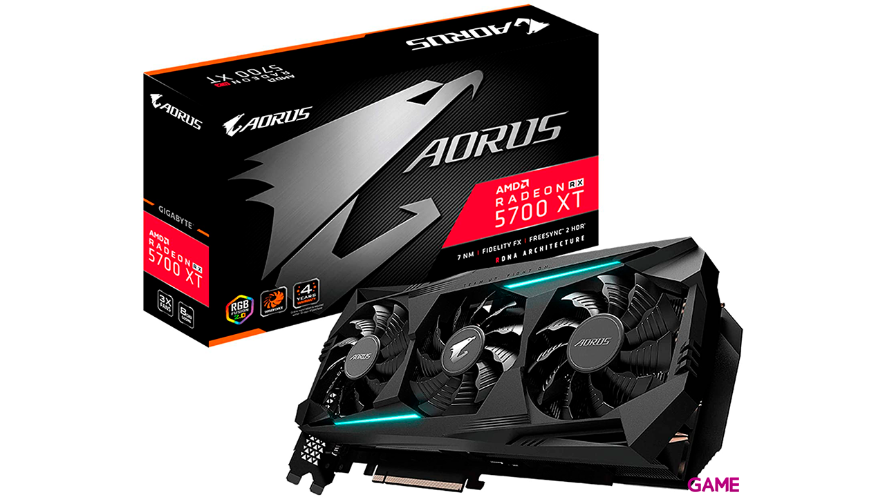 Gigabyte AORUS Radeon RX 5700 XT 8G-0