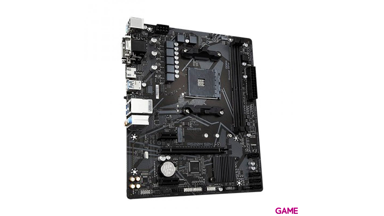 Gigabyte A520M S2H Zocalo AM4 Micro ATX - Placa Base-3