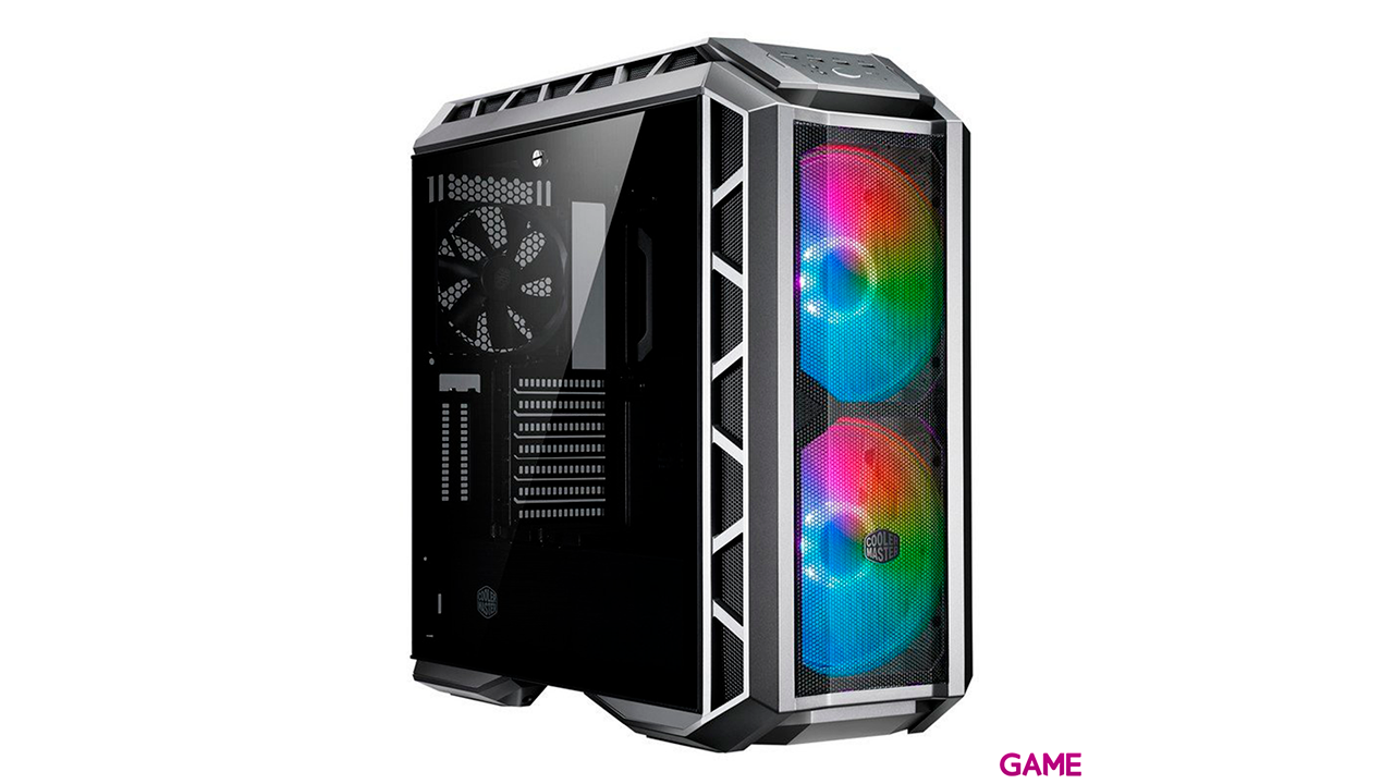 Cooler Master MasterCase H500P Mesh ARGB Midi Tower Gris - Caja Ordenador-1