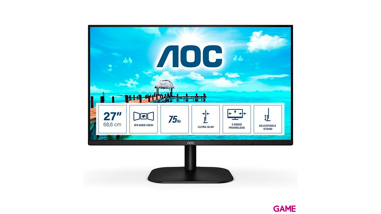 AOC Basic-line 27B2H 27´´ - LED - Full HD - Monitor-0