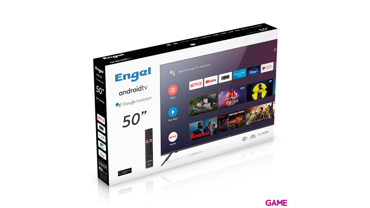 Engel LE 5090 ATV 50´´ LED 4K UHD - Televisor-3