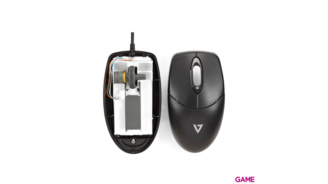V7 Combo de teclado y ratón antimicrobiano lavable USB óptico IP68 impermeable-0