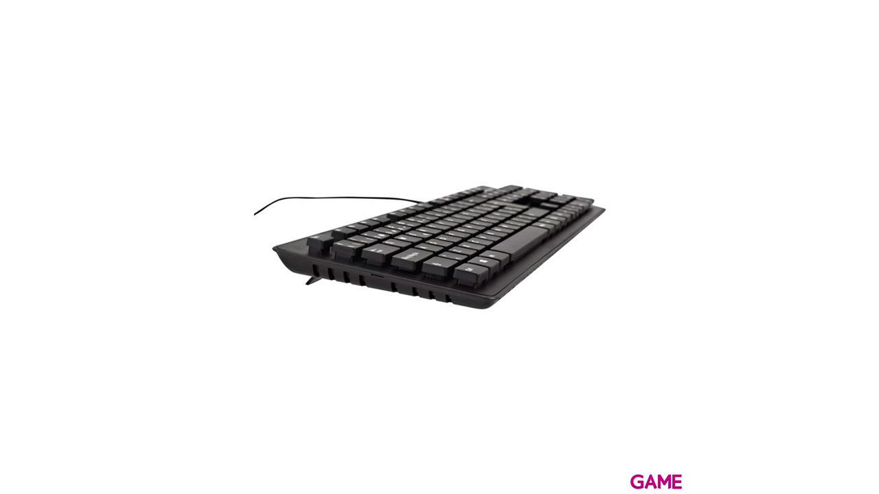 V7 Combo de teclado y ratón antimicrobiano lavable USB óptico IP68 impermeable-4