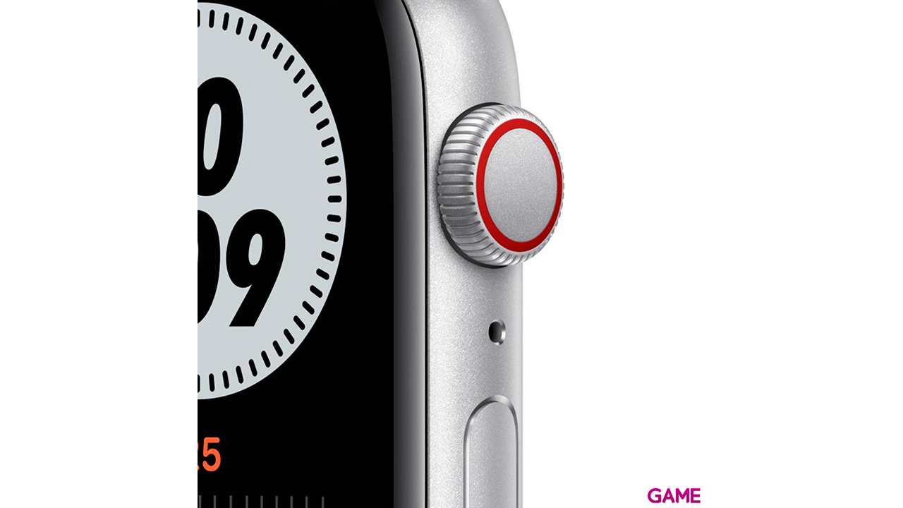 Apple Watch SE Nike 44 mm Plata 4G GPS  - Reloj Inteligente-4