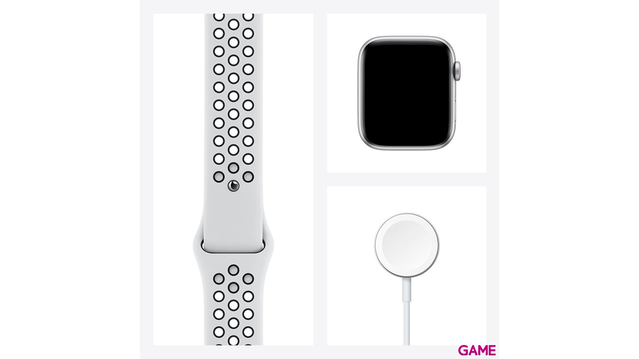 Apple Watch SE Nike 44 mm Plata 4G GPS  - Reloj Inteligente-8