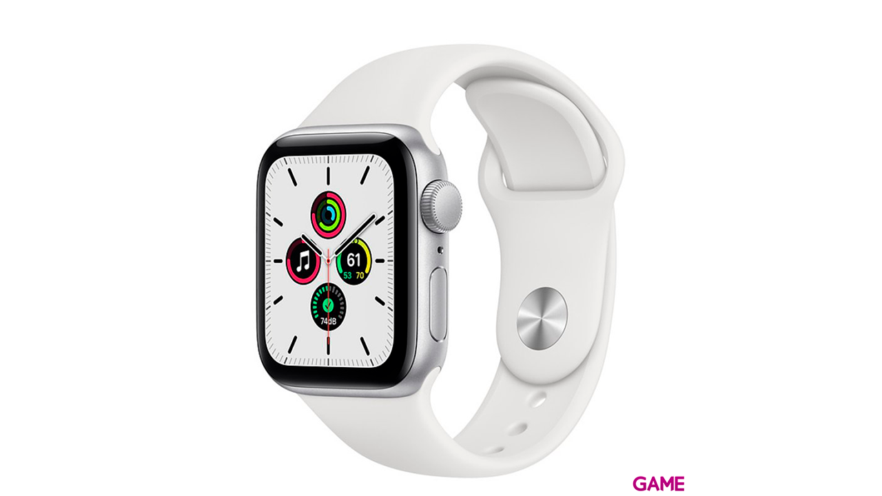 Apple Watch SE OLED 40 mm GPS Plata - Reloj Inteligente-0
