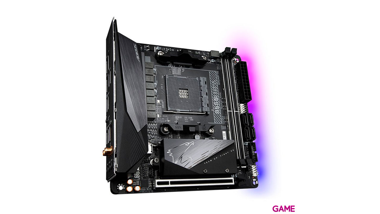 Gigabyte B550I Aorus Pro AX Zocalo AM4 mini ITX AMD B550 - Placa Base-1
