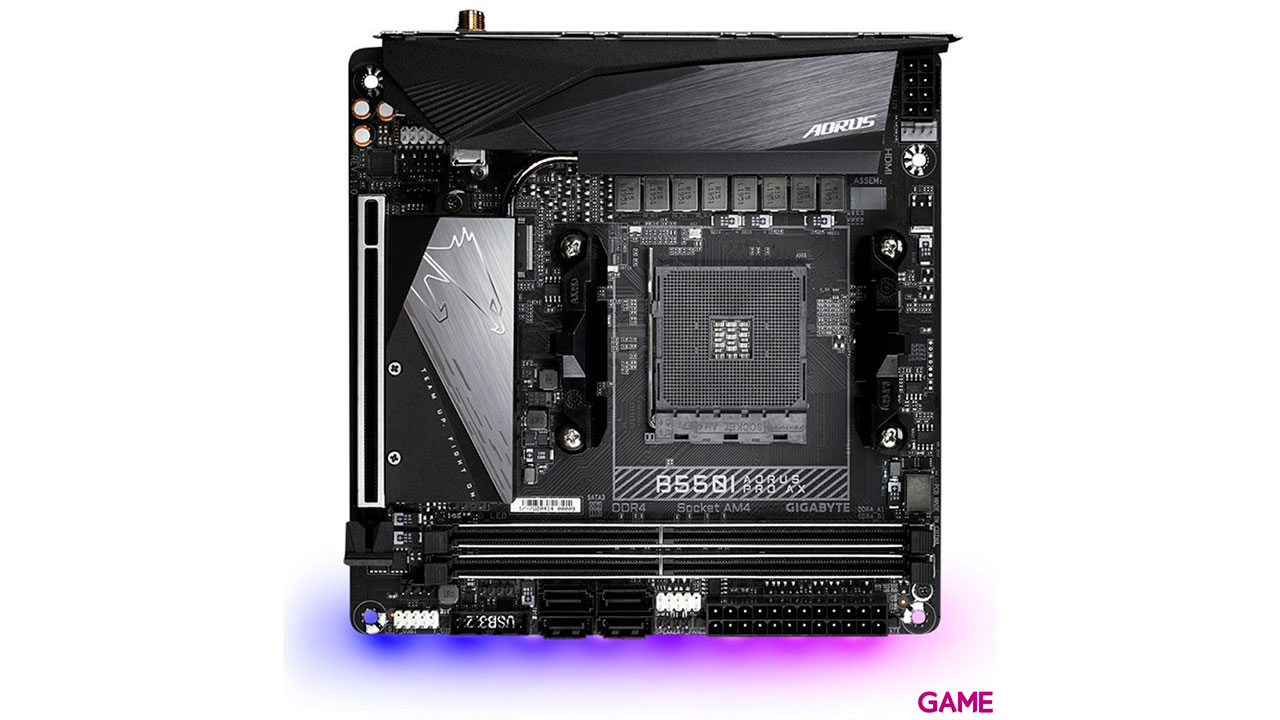 Gigabyte B550I Aorus Pro AX Zocalo AM4 mini ITX AMD B550 - Placa Base-3