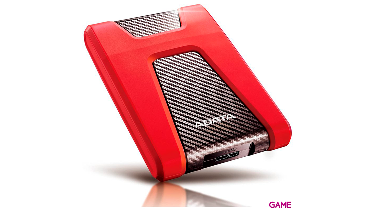 Adata DashDrive Durable HD650 1TB Rojo - Disco Duro Externo-2