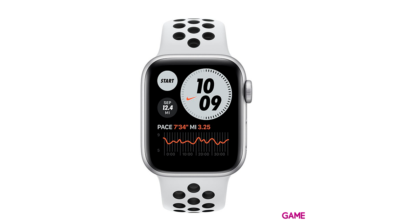 Apple Watch SE Nike OLED 40 mm GPS Plata - Reloj Inteligente-1