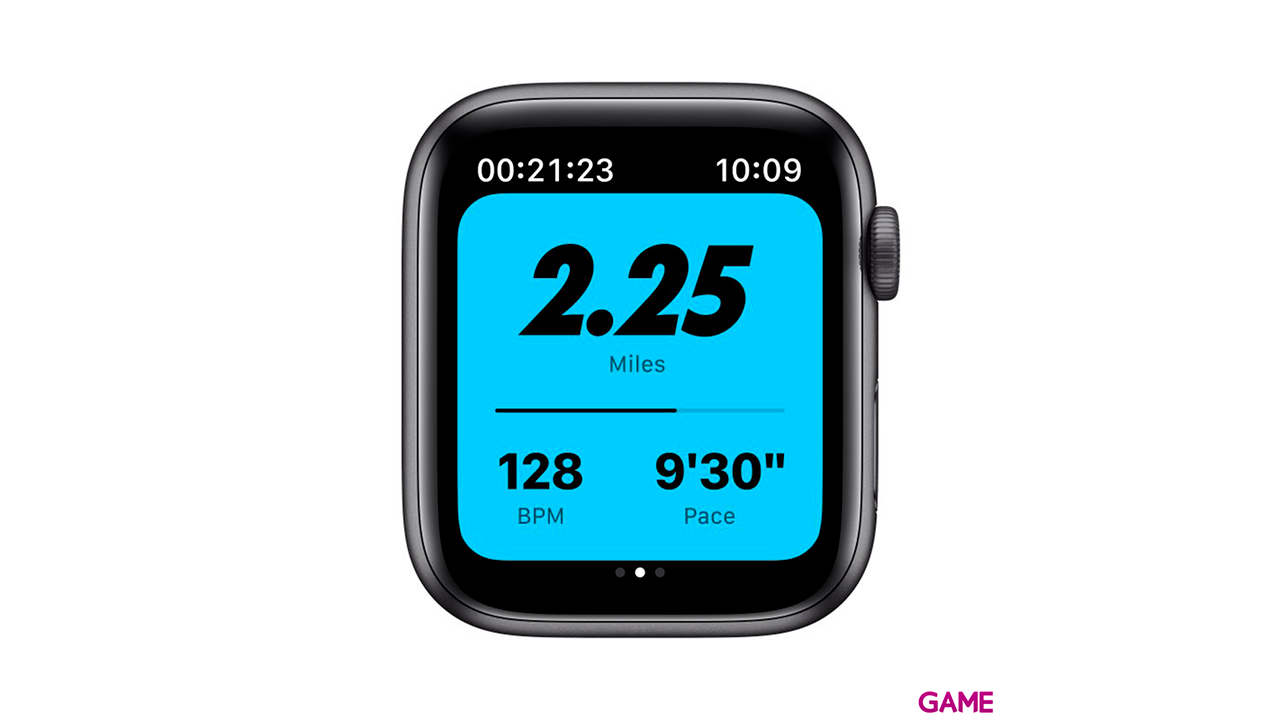 Apple Watch SE Nike OLED 44 mm Gris GPS - Reloj Inteligente-4