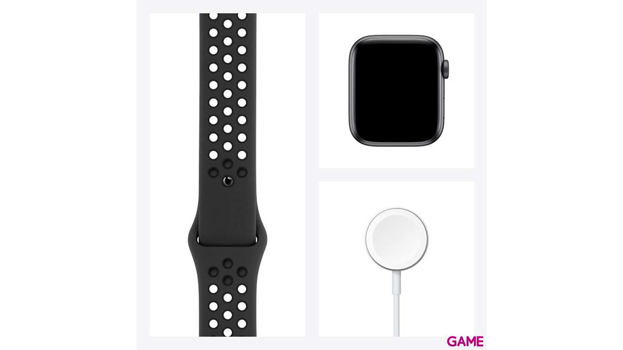 Apple Watch SE Nike OLED 44 mm Gris GPS - Reloj Inteligente-7