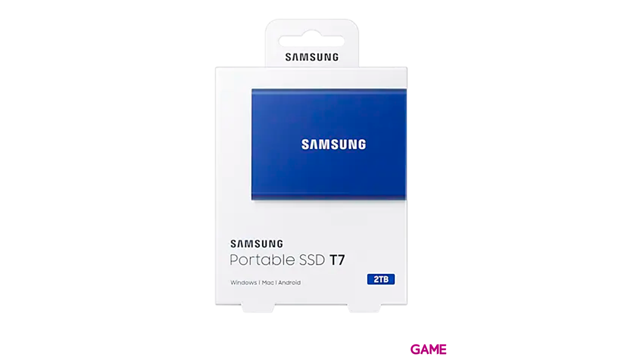 Samsung Portable SSD T7 2000 GB Azul-7
