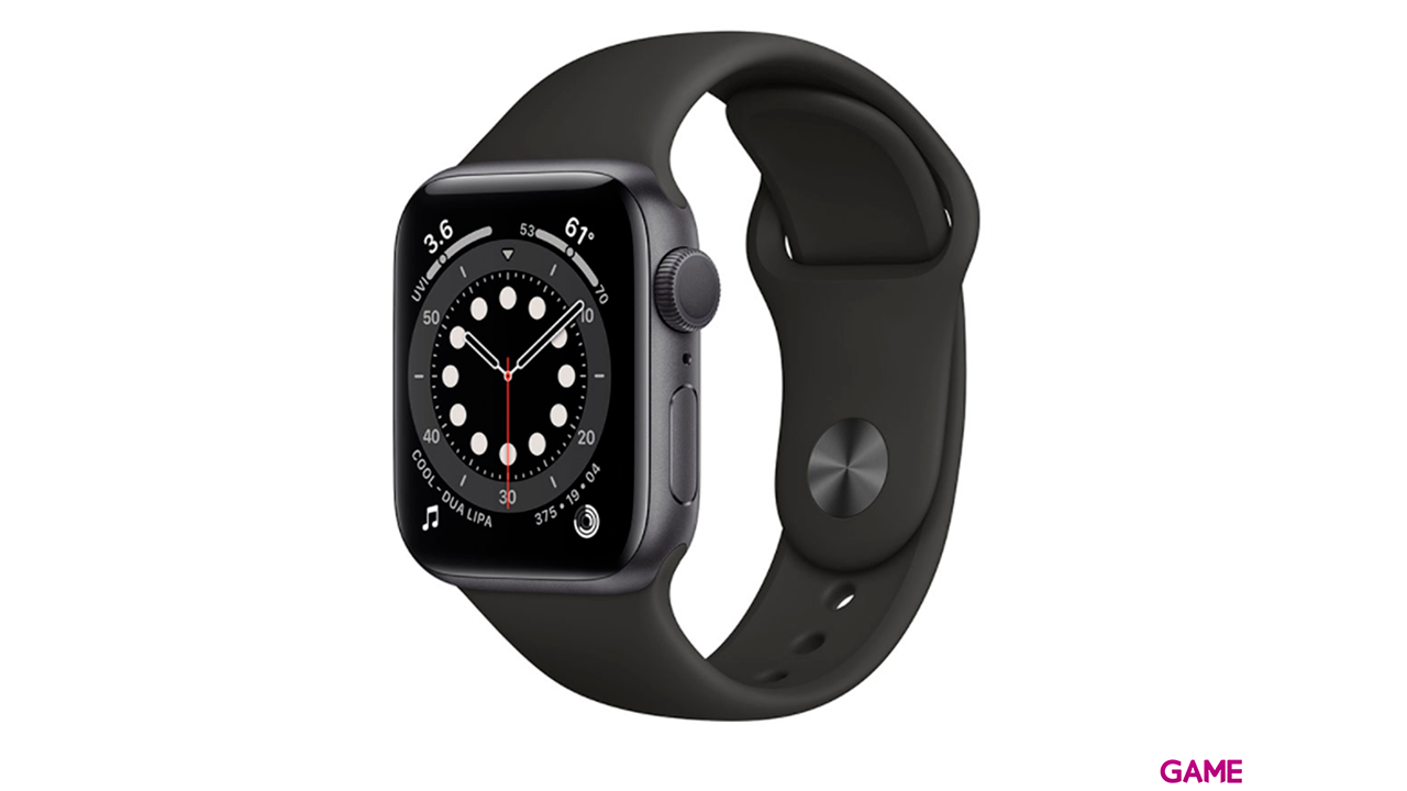Apple Watch Series 6 OLED 40mm GPS Gris - Reloj Inteligente-0