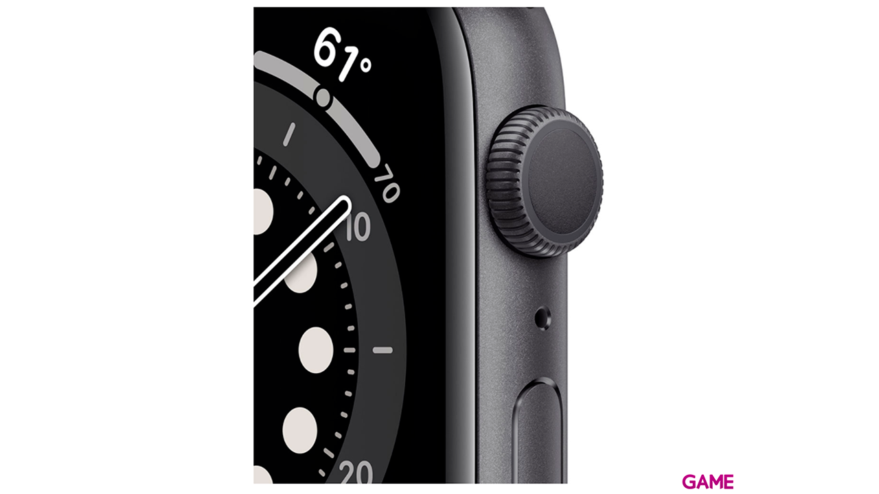 Apple Watch Series 6 OLED 40mm GPS Gris - Reloj Inteligente-1