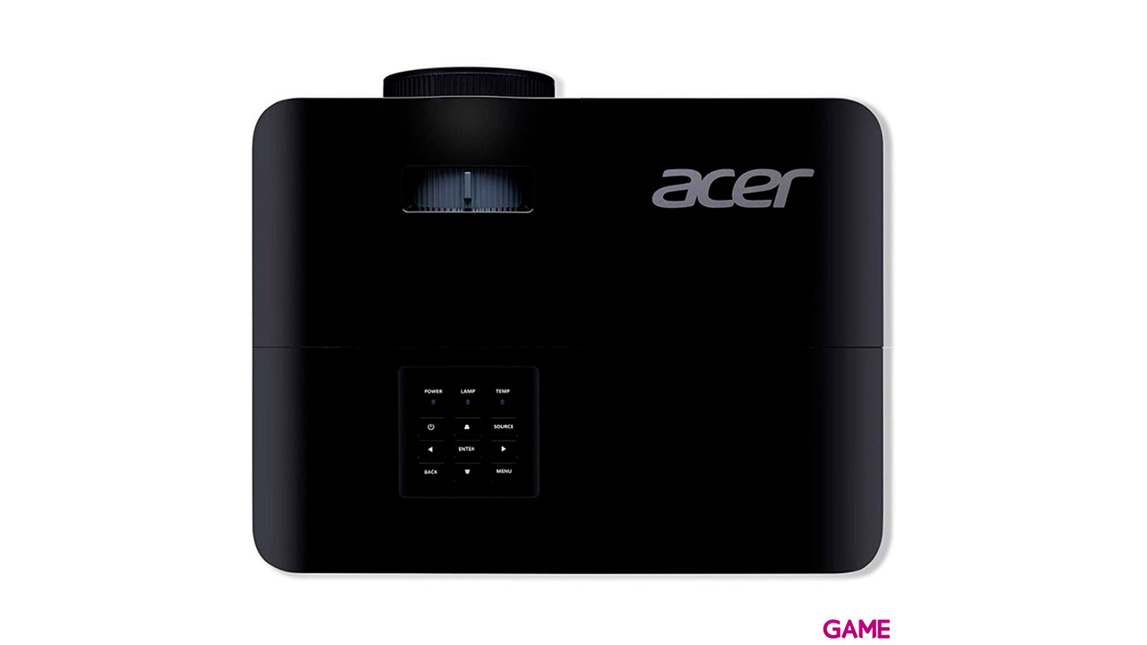 Acer X1227i videoproyector 4000 lúmenes ANSI DLP XGA (1024x768) Proyector instalado en el techo Negro-4