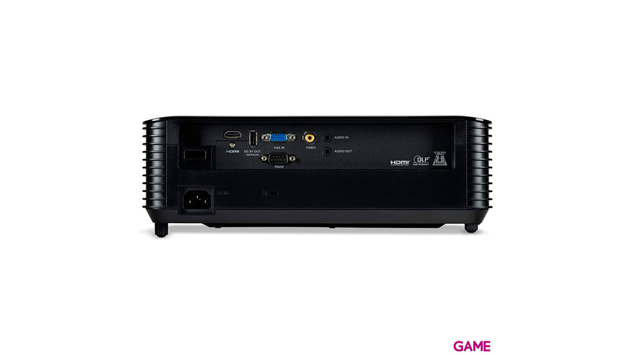 Acer X1227i videoproyector 4000 lúmenes ANSI DLP XGA (1024x768) Proyector instalado en el techo Negro-5
