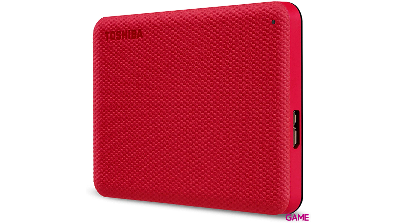 Toshiba Canvio Advance disco duro externo 4000 GB Rojo-1