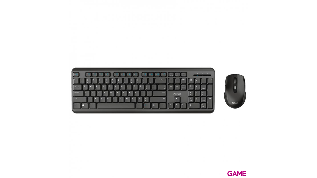 Trust TKM-350 teclado RF inalámbrico Español Negro-0