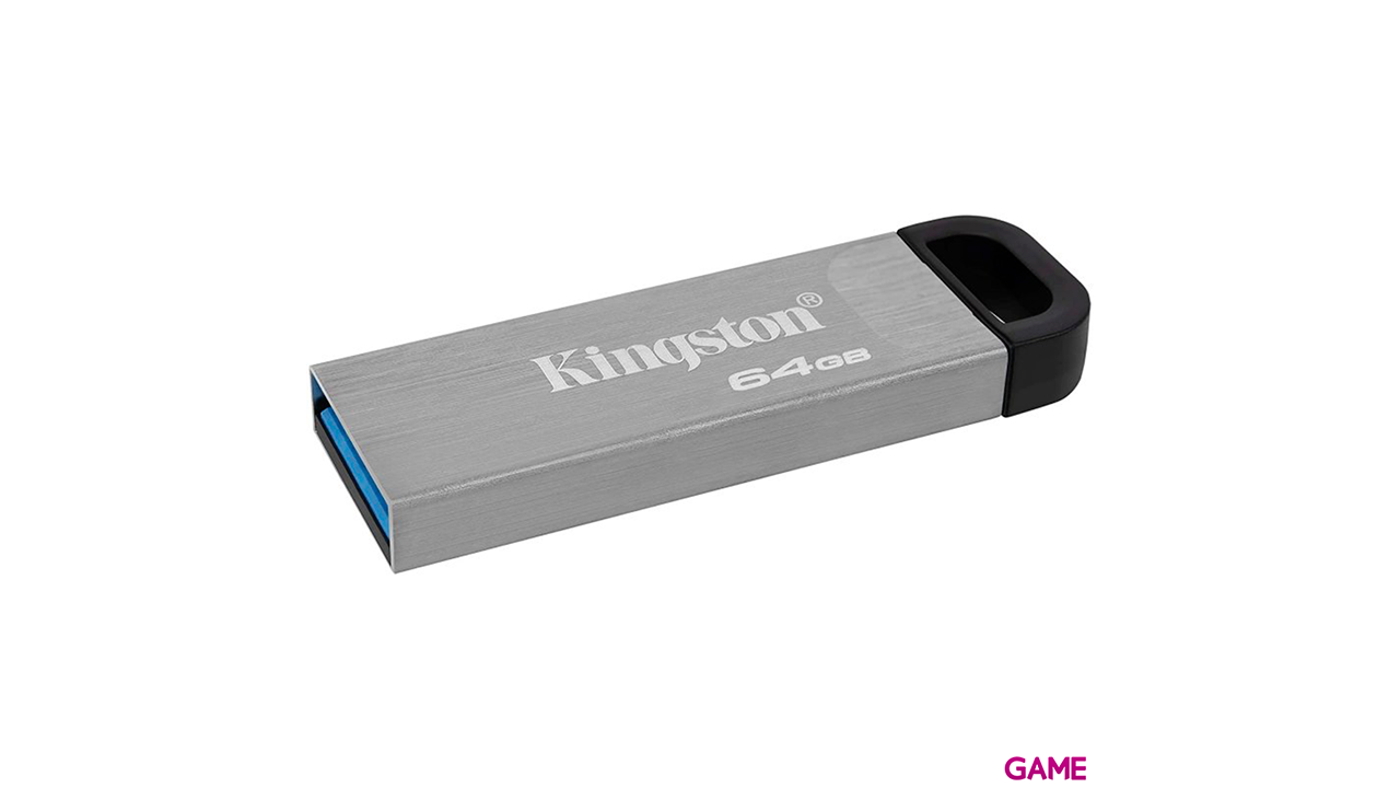 Kingston Technology DataTraveler Kyson 64GB USB 3.2 Gen 1 (3.1 Gen 1) Plata - Pendrive-1