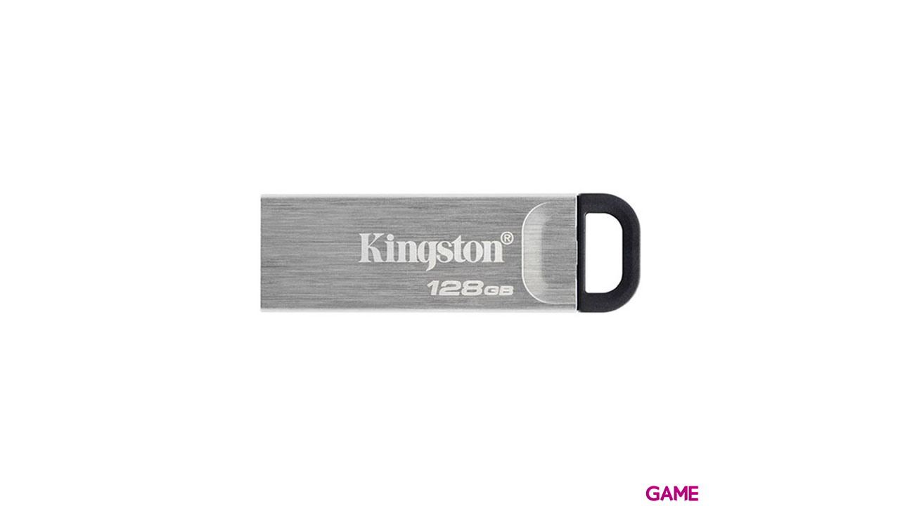 Kingston Technology DataTraveler Kyson 128GB USB tipo A 3.2 Gen 1 (3.1 Gen 1) Plata - Pendrive-0